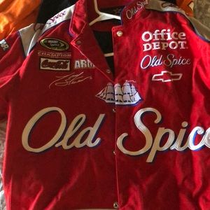 Tony Stewart red racing jacket